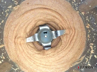 10分钟自制香浓幼滑花生酱,5. 设置时间4分钟，速度10档，启动吧！！