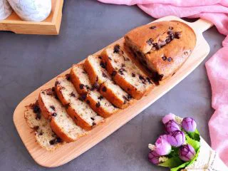 香蕉巧克力豆蛋糕,成品