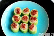 美味健康,手把手教你做虾仁酿丝瓜(家常小炒菜,简单易学的做法,健康营养的美食)