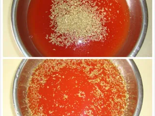 简便西式风味:香煎鸡翅棒,干牛至叶、番茄酱、蜂蜜加水调成汁