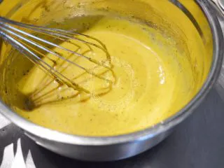 法式咸派【魔法蛋糕】,不用担心,混合好的状态就是这样,不会很浓稠