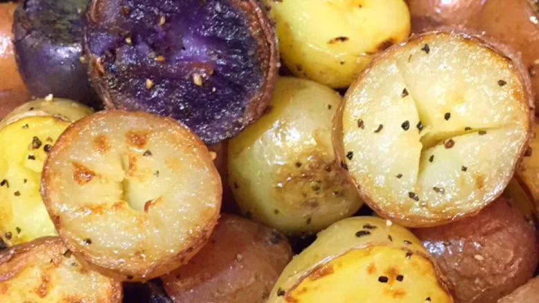 可以当零食又可以当主食的香煎小土豆