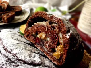 可可麻薯软欧包,成品图