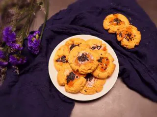 酥掉渣的桃酥,办公室零食很不错