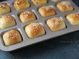 一次发酵餐包,完成