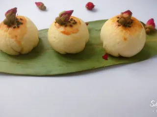 没错，高筋粉也能做蛋黄酥,我要开动啦