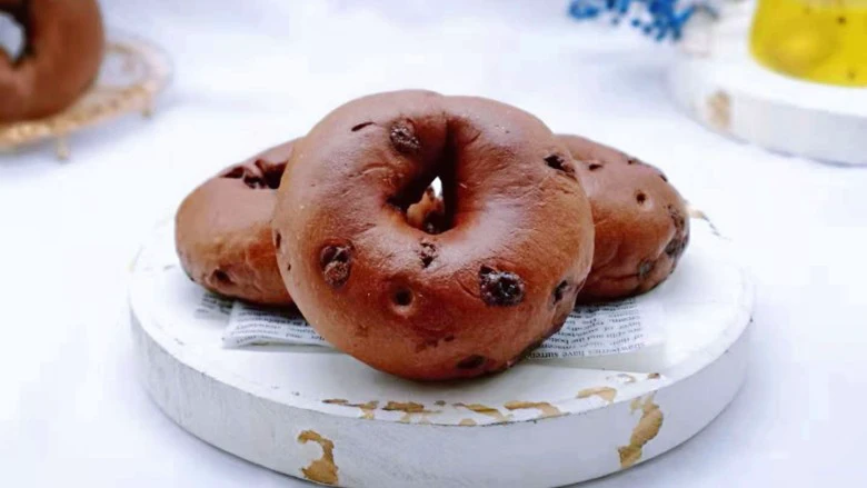 懒人必做~巧克力贝果