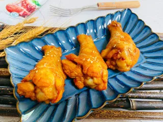 新奥尔良烤鸡腿,新奥尔良烤鸡腿，外酥里嫩、回味无穷