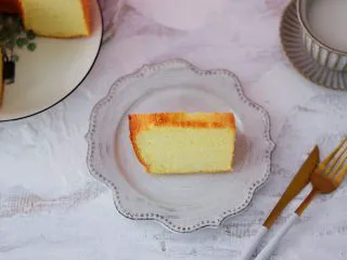 7寸中空原味戚风蛋糕,图二