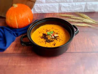 黄金南瓜汤（无奶油版）,成品