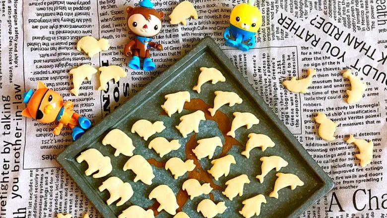 宝宝健康食谱 蛋黄动物饼干