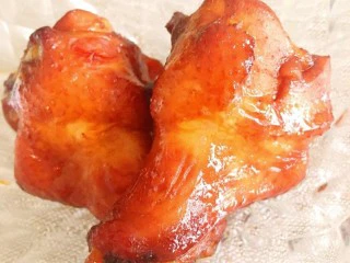 比外卖还好吃的秘制烤翅根,成品图