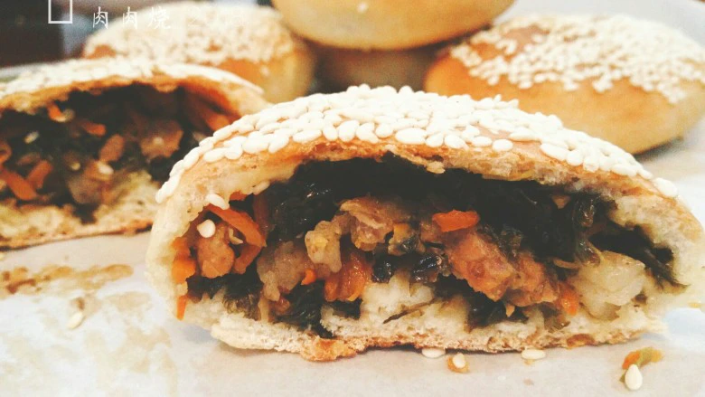 紫菜光饼,也叫福州肉烧