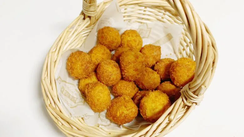 油炸土豆小丸子（超简易版）