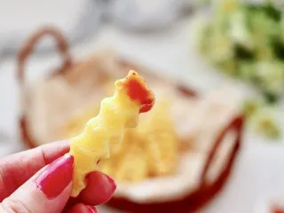 炸锅版狼牙薯条,蘸上番茄酱,好吃到没朋友。