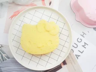 无水无油酸奶蛋糕 ,成品