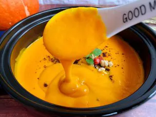 黄金南瓜汤（无奶油版）,成品