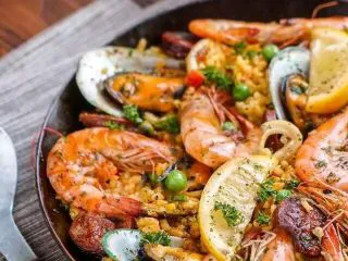 西班牙海鲜饭,完成