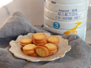 超级拉丝牛轧饼干,成品图