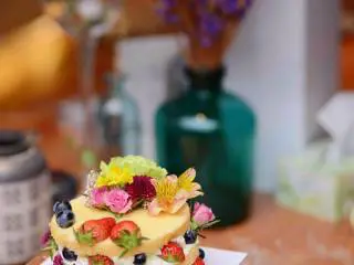 #春日烘焙教室#裸蛋糕,展示；