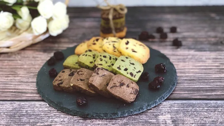 蔓越莓曲奇(原味&可可&抹茶)