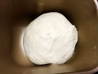 波兰种——香葱肉松手撕面包,面包机启动揉面40分钟