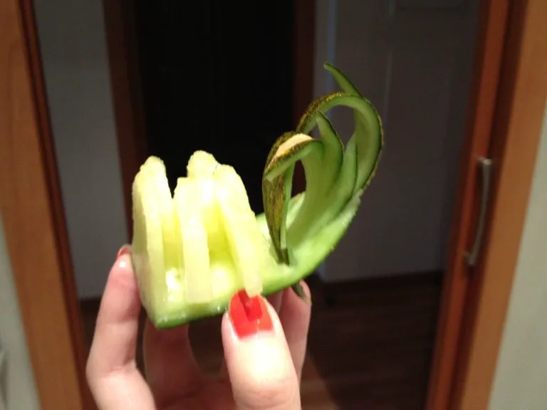 西餐装饰哈密瓜