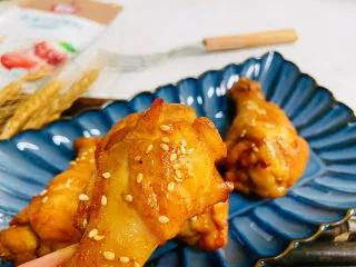 新奥尔良烤鸡腿,我要开吃咯😋