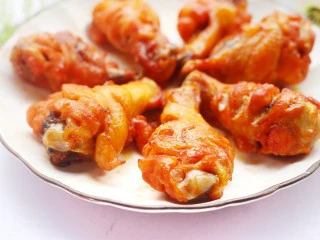 骨头都啃光的奥尔良鸡翅根,开吃。