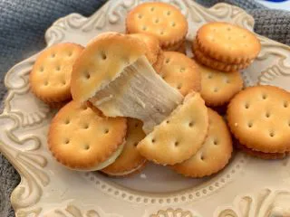 超级拉丝牛轧饼干,成品图