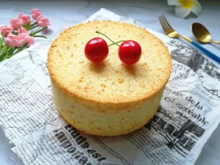 亚麻籽戚风蛋糕,营养又好吃!