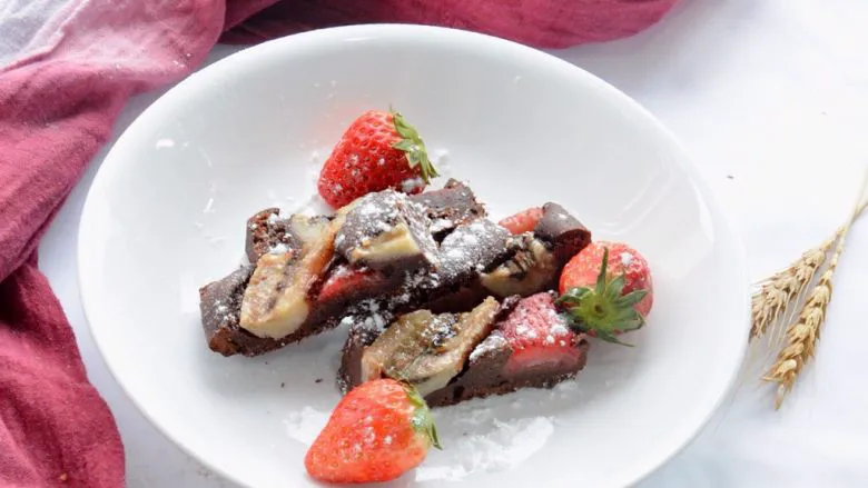 烘培小白入门:幸福满满的巧克力水果条