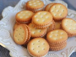 超级拉丝牛轧饼干,成品图