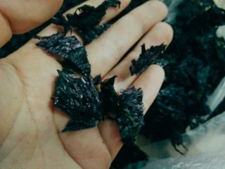 紫菜光饼,也叫福州肉烧,紫菜用剪刀✂️剪成小块