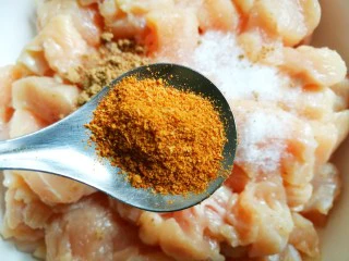 狂甩肯德基几条街的劲爆鸡米花,2勺孜然粉