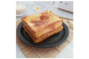 可以爆浆的香蕉酸奶吐司