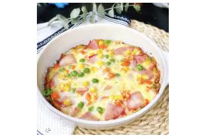 无需烤箱❗平底锅搞定菠萝披萨