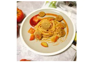 了不起的小番茄 番茄牛丸芝士意面