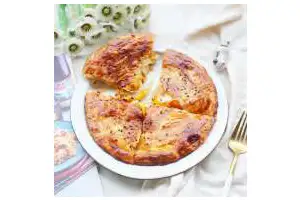 酥到掉渣的爆浆奶香芝士红薯饼