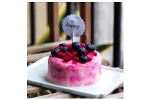 火龙果渐变蛋糕（宝宝辅食）