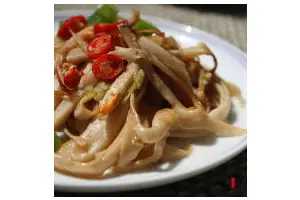 鲜椒手撕杏鲍菇—#GOURMETmaxx西式厨师机#