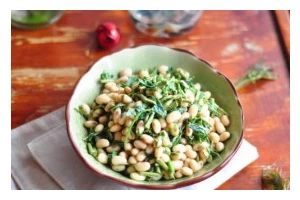 健康美食——油菜拌黄豆（丰富营养，营养均衡，健康养生）