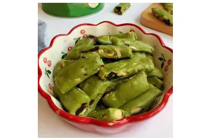 抹茶蔓越莓牛轧糖
