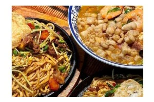 五彩虫虫面的制作方法（一种美味可口的中式面食）