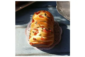 香葱火腿面包卷