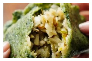 手把手教你制作台式青团咸香馅（做香甜可口的青团，体验浓浓乡愁）