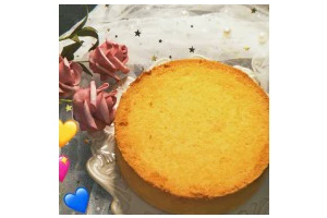 简易6寸戚风蛋糕(2蛋)