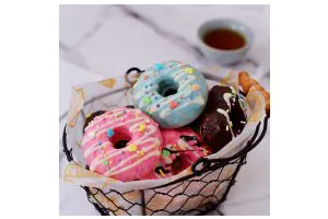 巧克力蛋糕甜甜圈