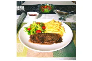 黑椒牛排套餐
