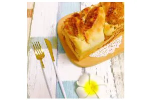波兰种——香葱肉松手撕面包